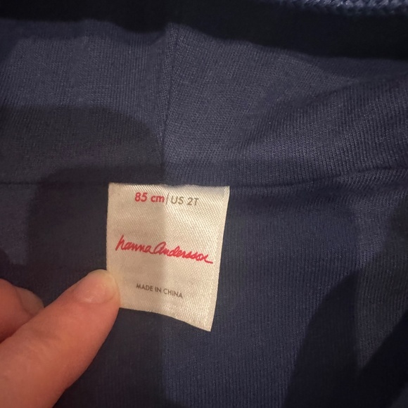 Hannah Anderson blue jacket with hood 2T - Picture 2 of 6